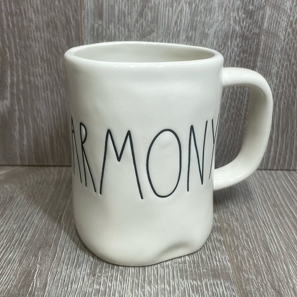 NWT Rae Dunn “HARMONY” Ceramic Coffee Tea Mug - Picture 1 of 6